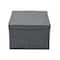 Household Essentials Fabric Storage Bin with Lid, 2ct.